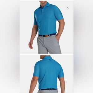 Footjoy Mens Polo Medium Tour logo